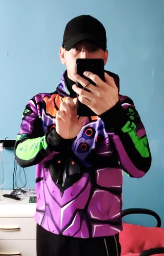 Customer photo review of EVA-01 // AWAKENING HOODIE 2.0