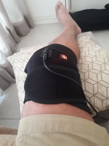 Customer photo review of KneeProtect™ Heated Knee Wrap
