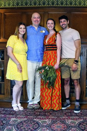 Customer photo review of African Print Deka Dress