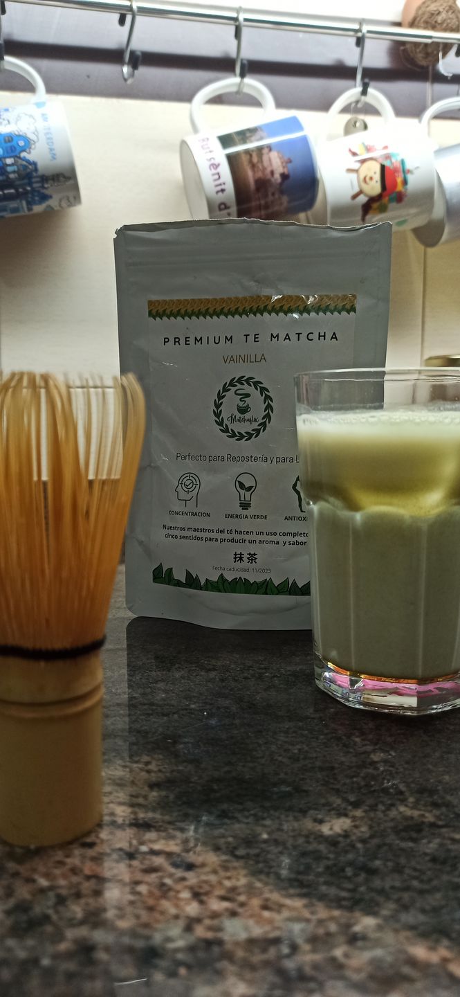 Customer photo review of Té Matcha Premium Jengibre