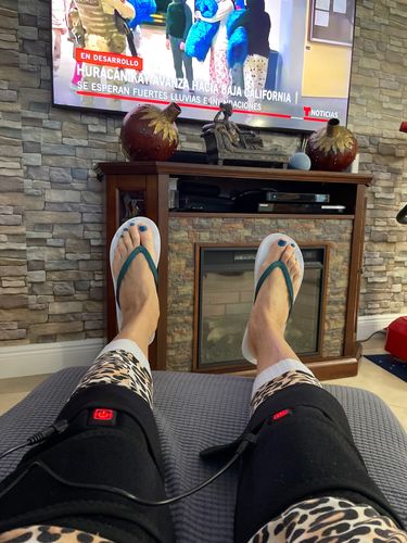 Customer photo review of KneeProtect™ Heated Knee Wrap