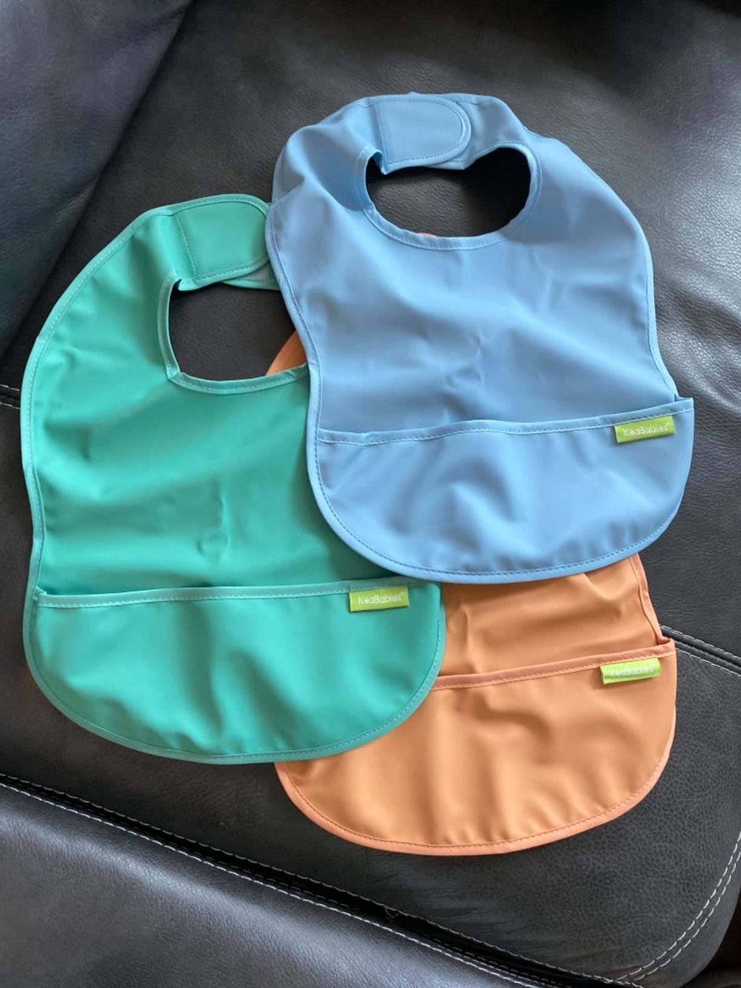 Customer photo review of 3-Pack Presto Waterproof Bibs (Basics)