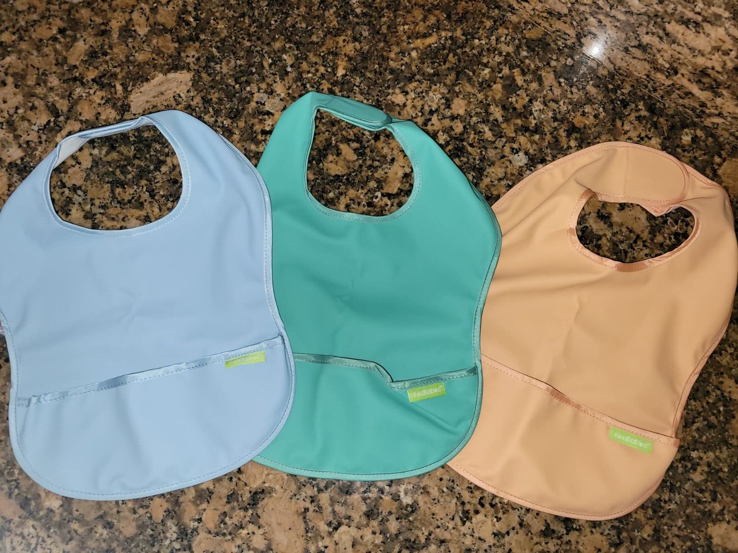 Customer photo review of 3-Pack Presto Waterproof Bibs (Basics)