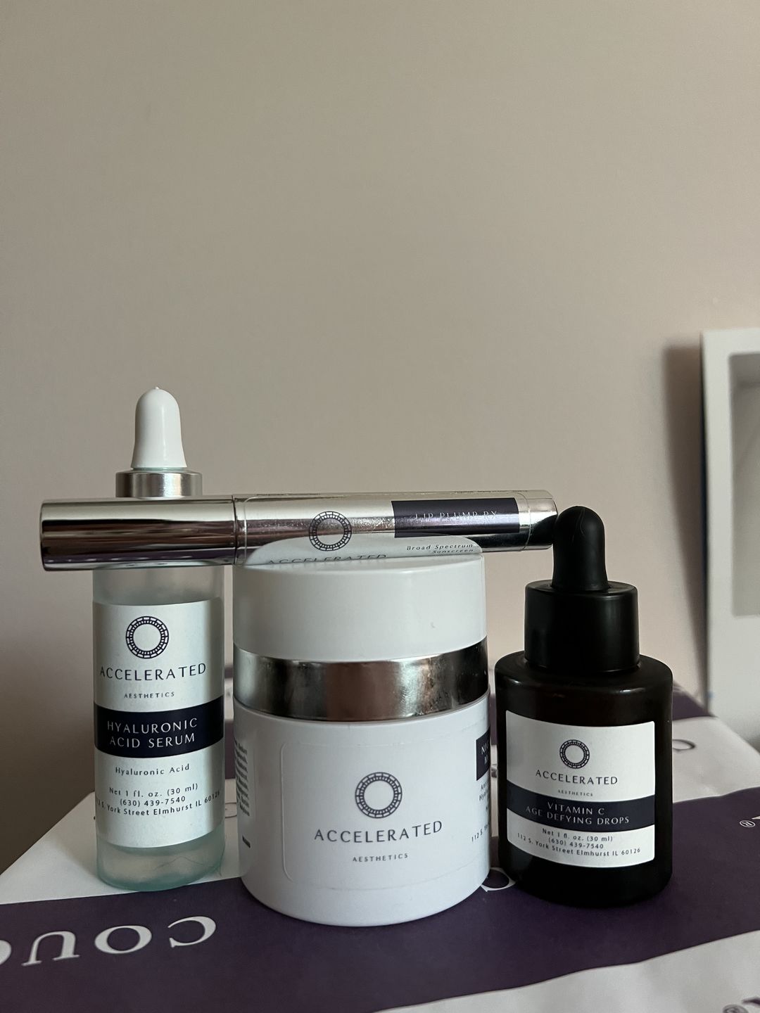 Customer photo review of Hyaluronic Acid Serum