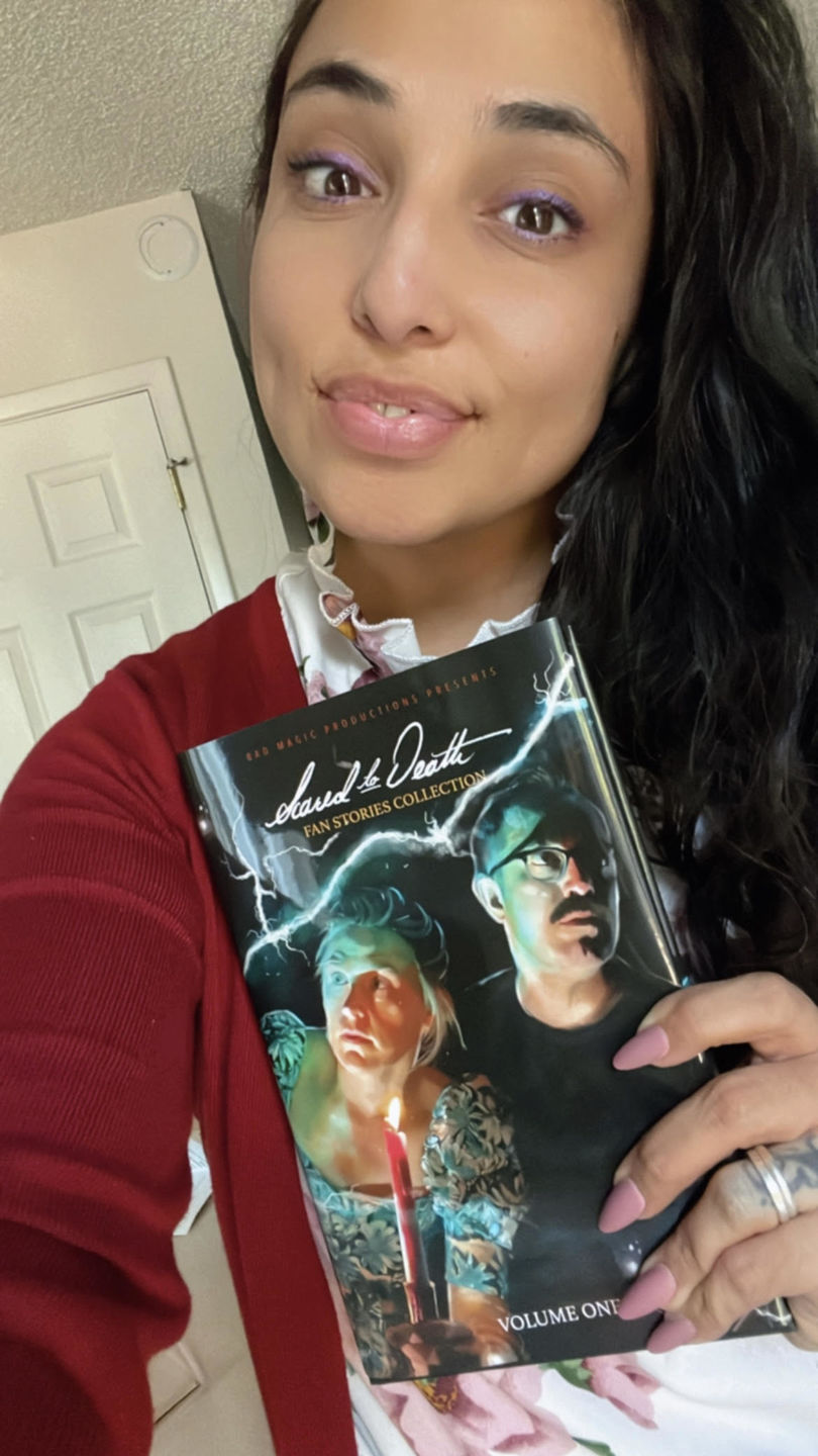 Customer photo review of Scared To Death Book Vol One UNSIGNED