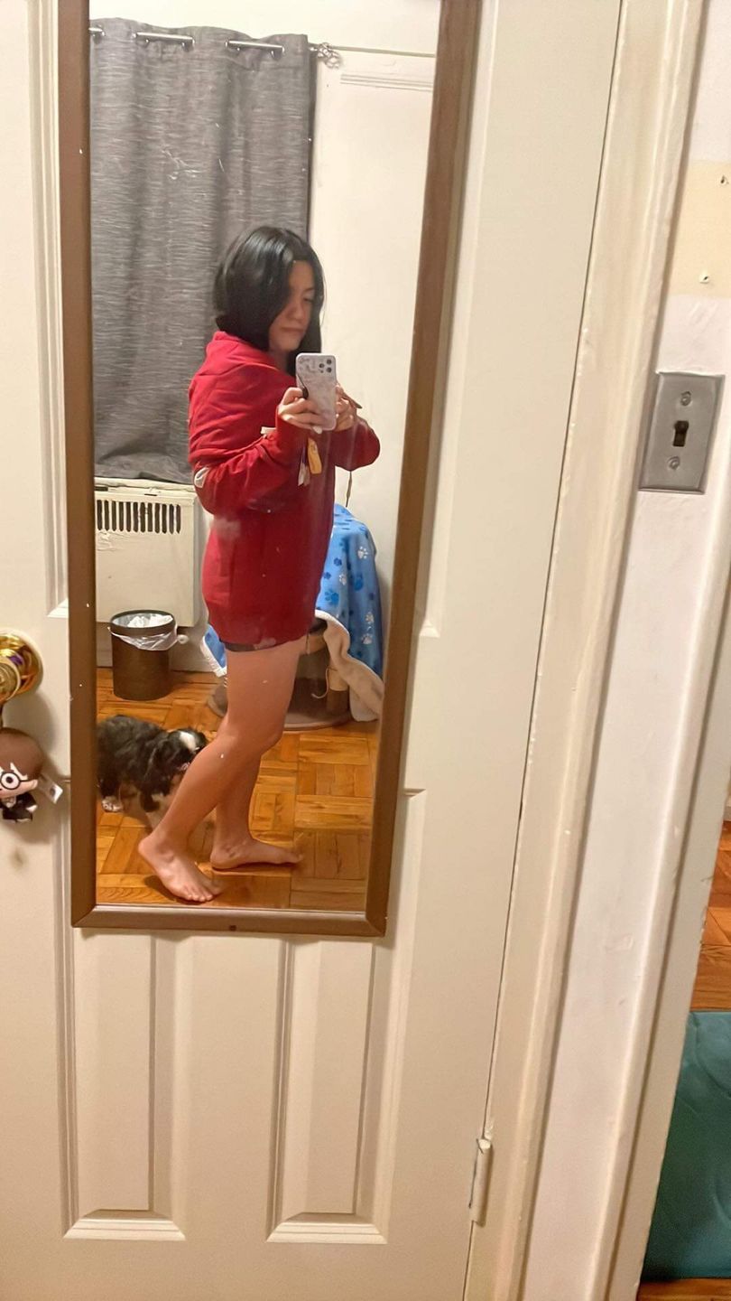 Customer photo review of THE CASEY FLEECE