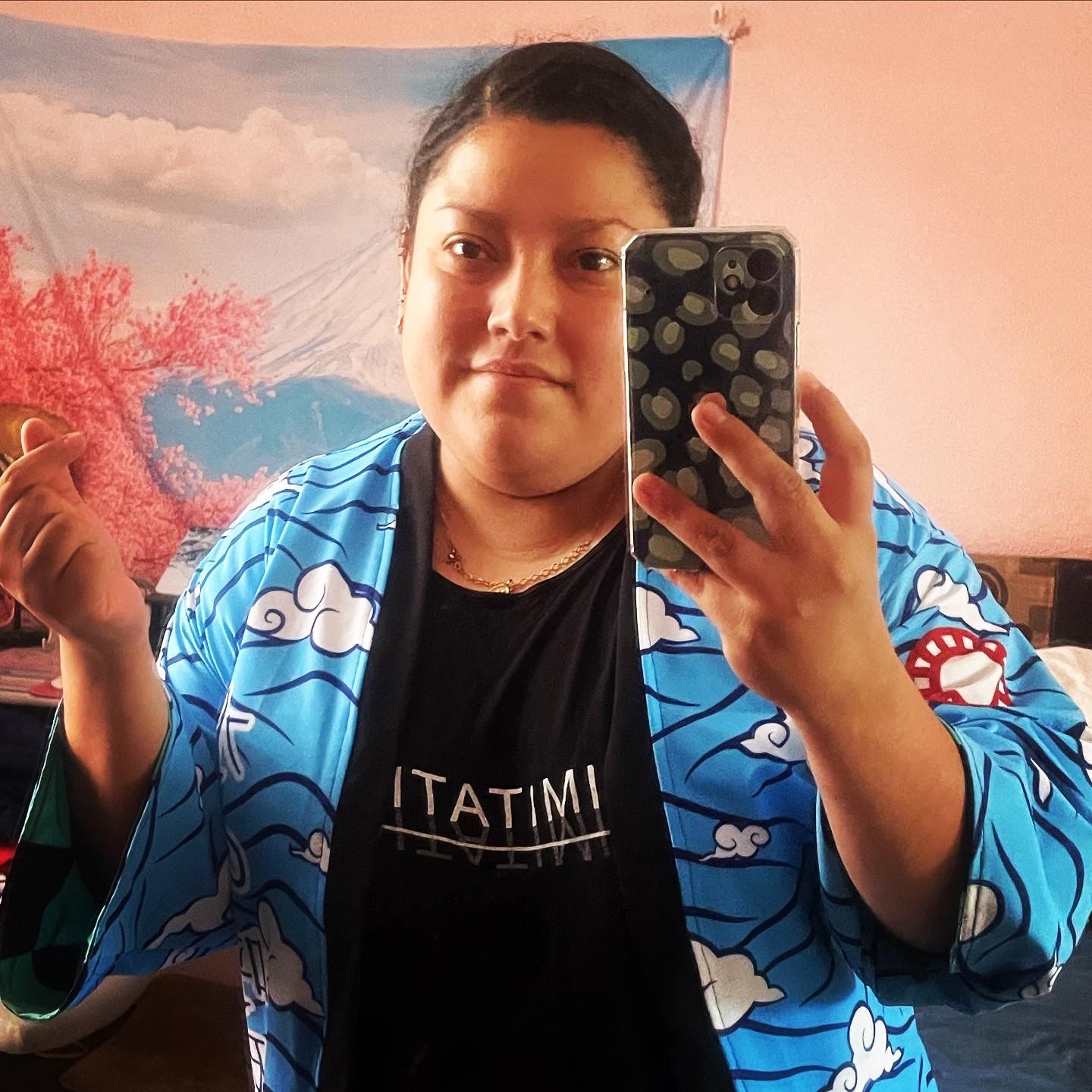 Customer photo review of 🔥 TANJIRO 2.0 — SHADOW DISCIPLINE KIMONO