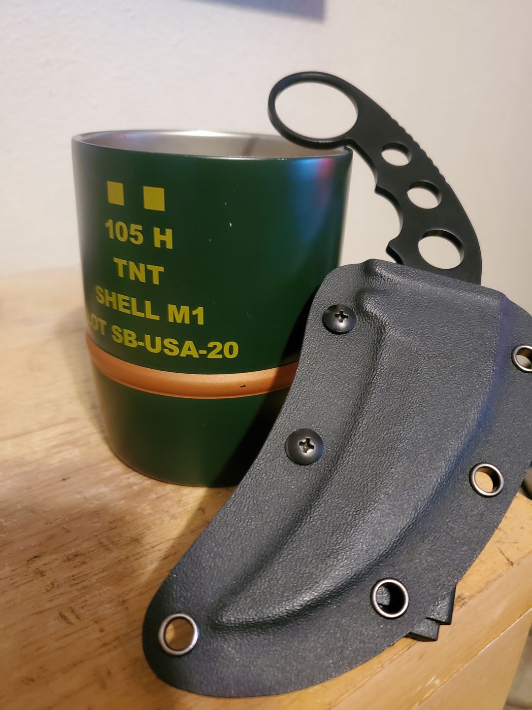 Customer photo review of Deep 6 Karambit