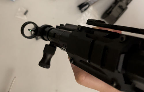 Customer photo review of BOW MASTER CNC Front Night Sight for Umarex / VFC MP5 & G3 GBB