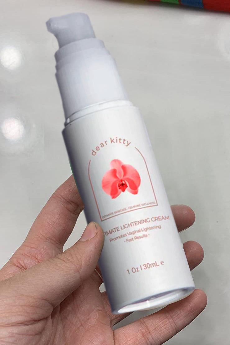 Customer photo review of Intimate Lightening Cream
