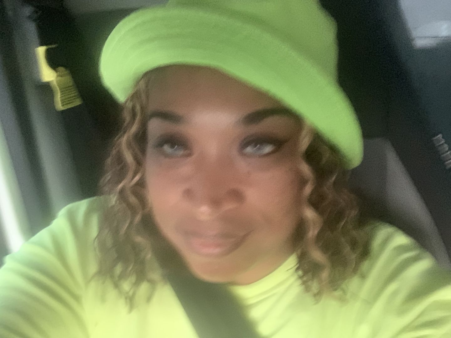 Customer photo review of DNA Taylor Pink Vitoel Coloured Contact Lenses