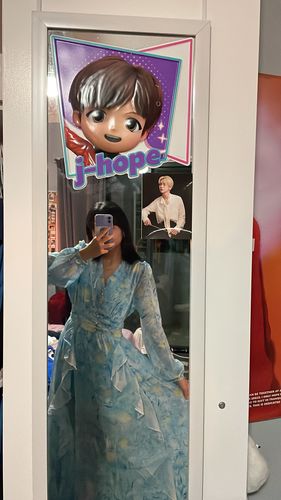 Customer photo review of Starry Night dreamy long dress
