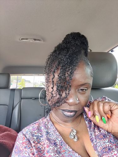 Customer photo review of Hair Recovery Bundle