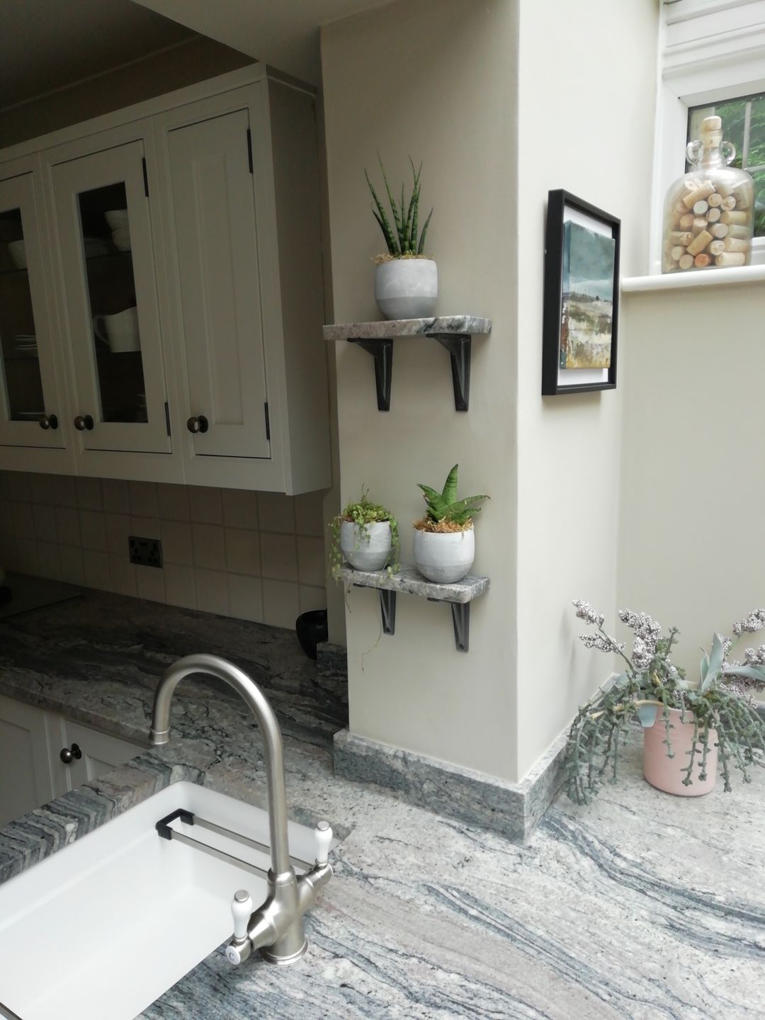 Customer photo review of Heritage Cast Iron Shelf Bracket