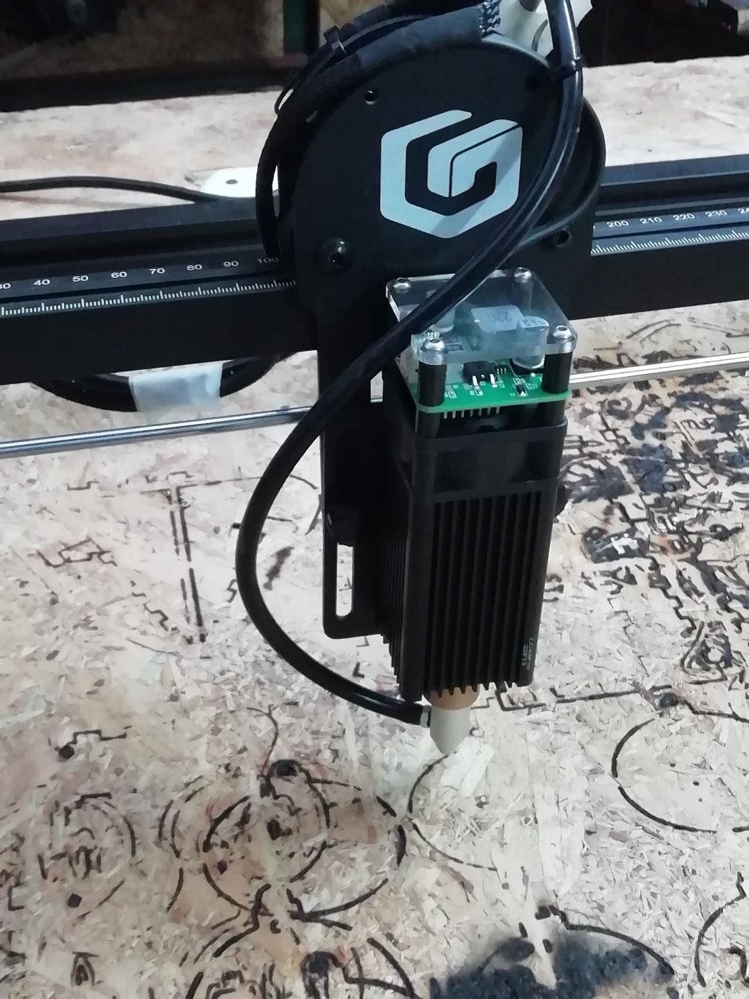 Customer photo review of Air Assist Kits for RAY5 Laser Engraver