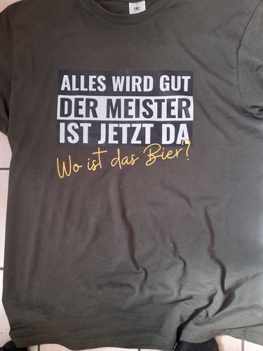 Customer photo review of DER MEISTER  - Herren Shirt