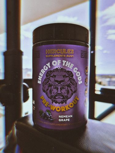 Customer photo review of Energy of The Gods - High Stim Pre Workout