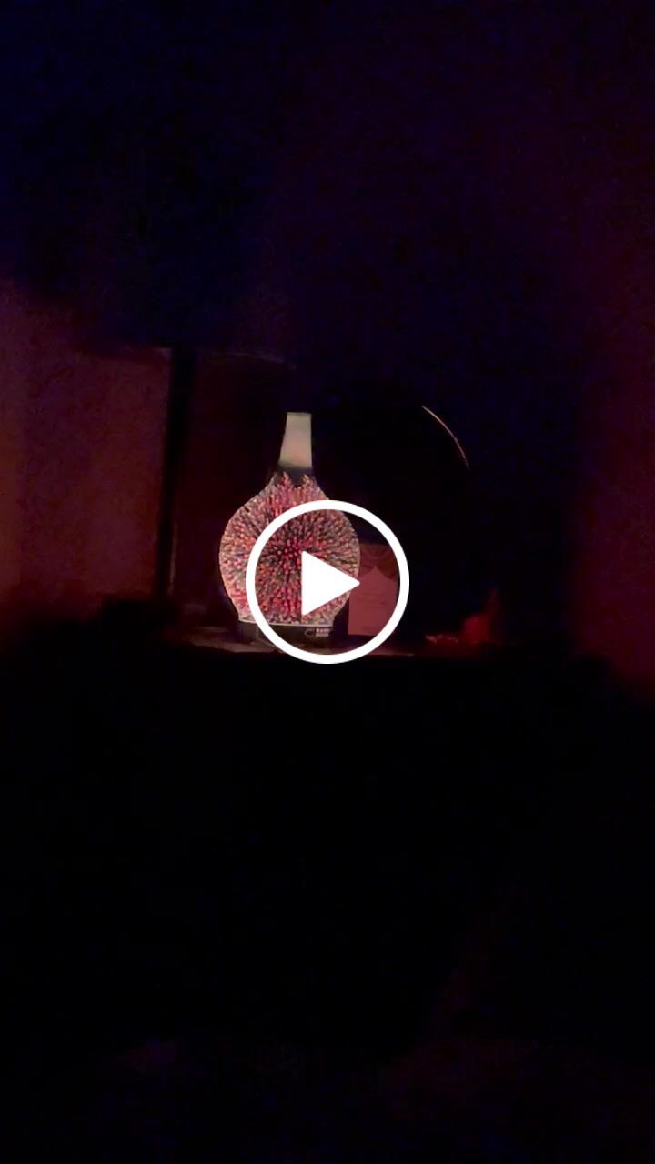 Customer video review of Oil Aroma Diffuser 3D Glass
