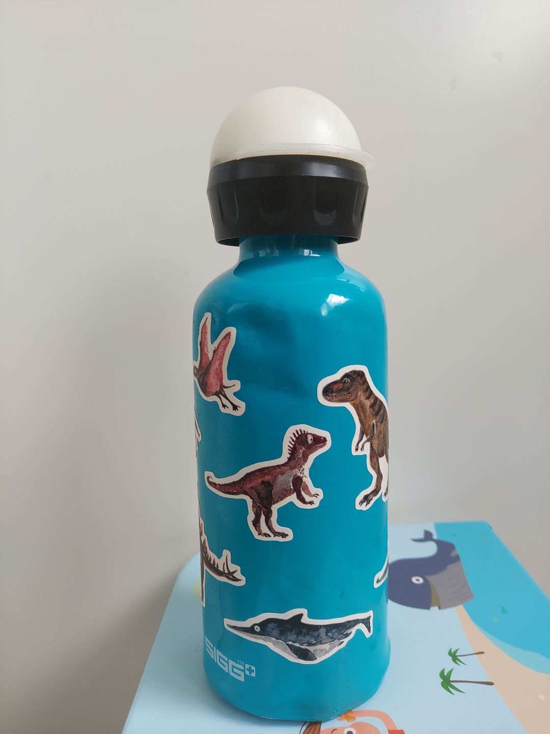 Customer photo review of spülmaschinenfeste Sticker "Dinos"