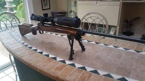 Customer photo review of Sniper ZT 5-27x50 FFP Scope Side Parallax Adjustment Glass Etched Reticle Red Green Illuminated with Scope Mount