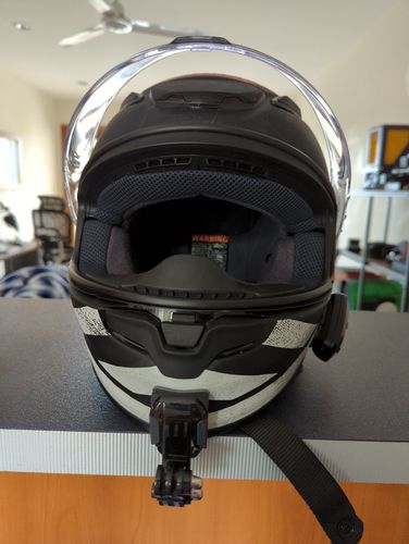 Customer photo review of Shoei RF-1400/NXR2/Z-8 Camera Mount