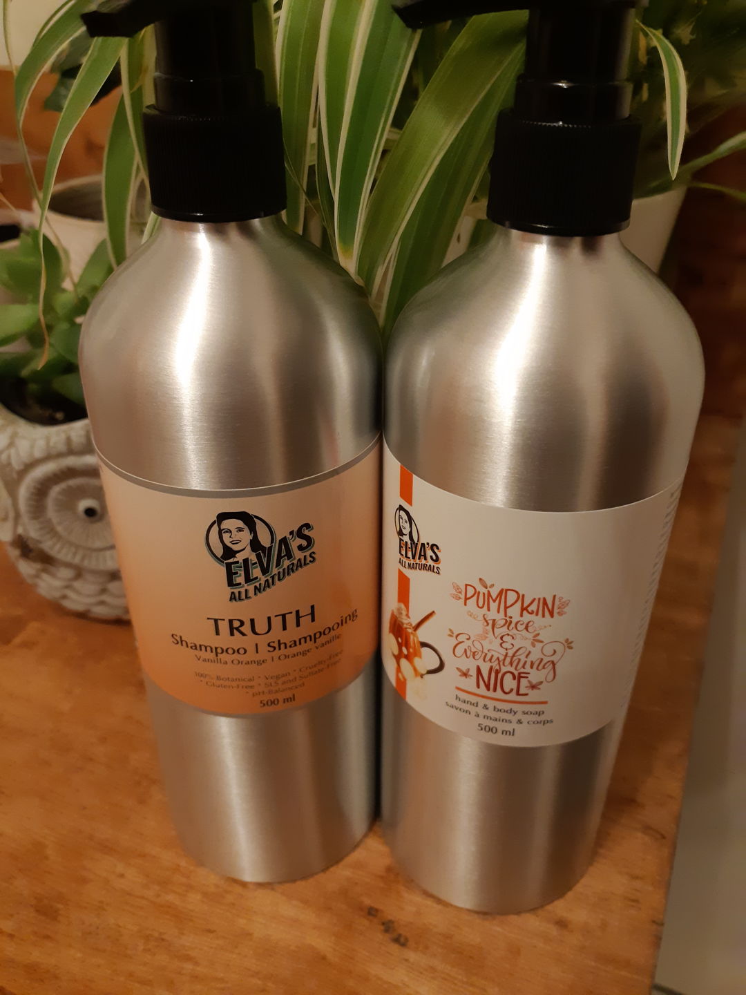 Customer photo review of Pumpkin Spice & Everything Nice Hand & Body Wash