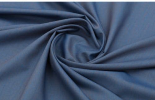 Customer photo review of Fantasy Chambray Fine Quality Wash and Wear ( Unstitched ) Blue
