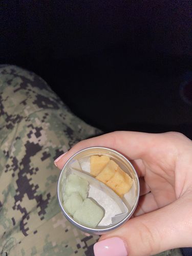 Customer photo review of Arcade Pack Zingers (Blue Raspberry + Strawberry Lemonade, 120mg)