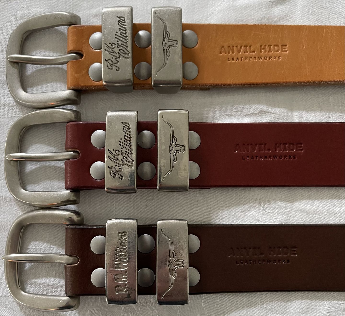 Customer photo review of “Bring your own buckle” belt