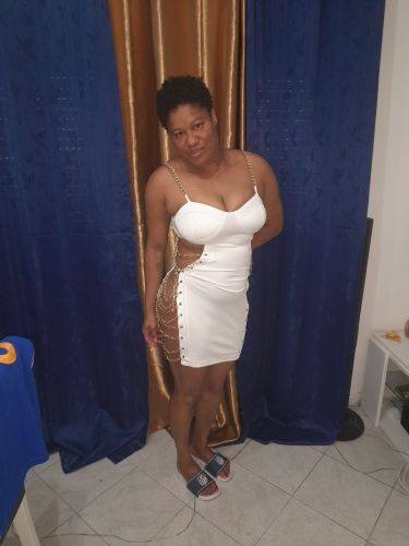 Customer photo review of Chain Design Cutout Undeniable Mini Dress