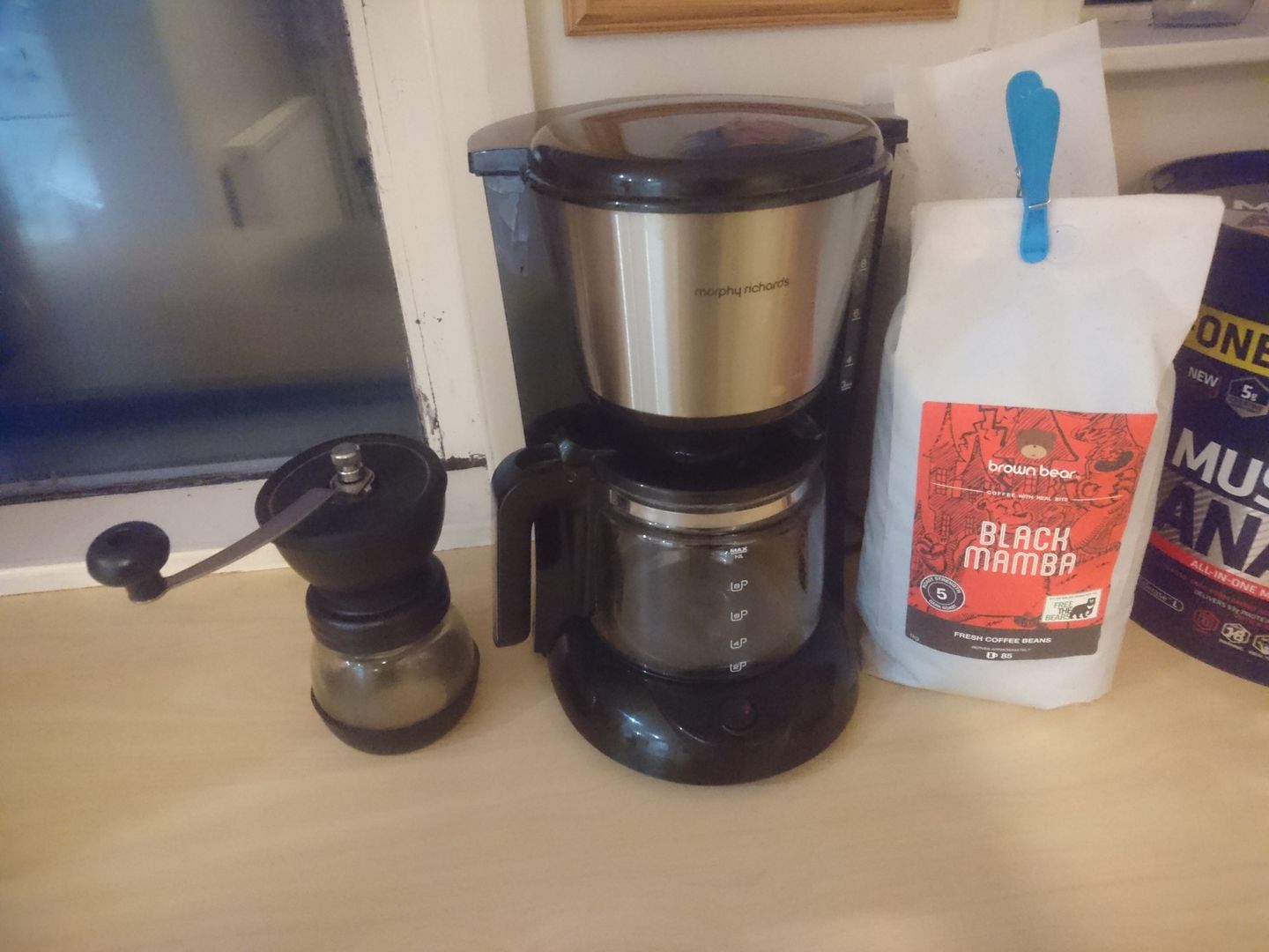 Customer photo review of Black Mamba Strong Coffee, Strength 5, Dark Roast