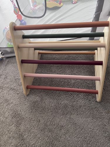 Customer photo review of Mini Climbing Triangle - Earth Tone