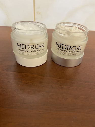 Customer photo review of Pack rostro: Hidro-K Día, Hidro-K Noche