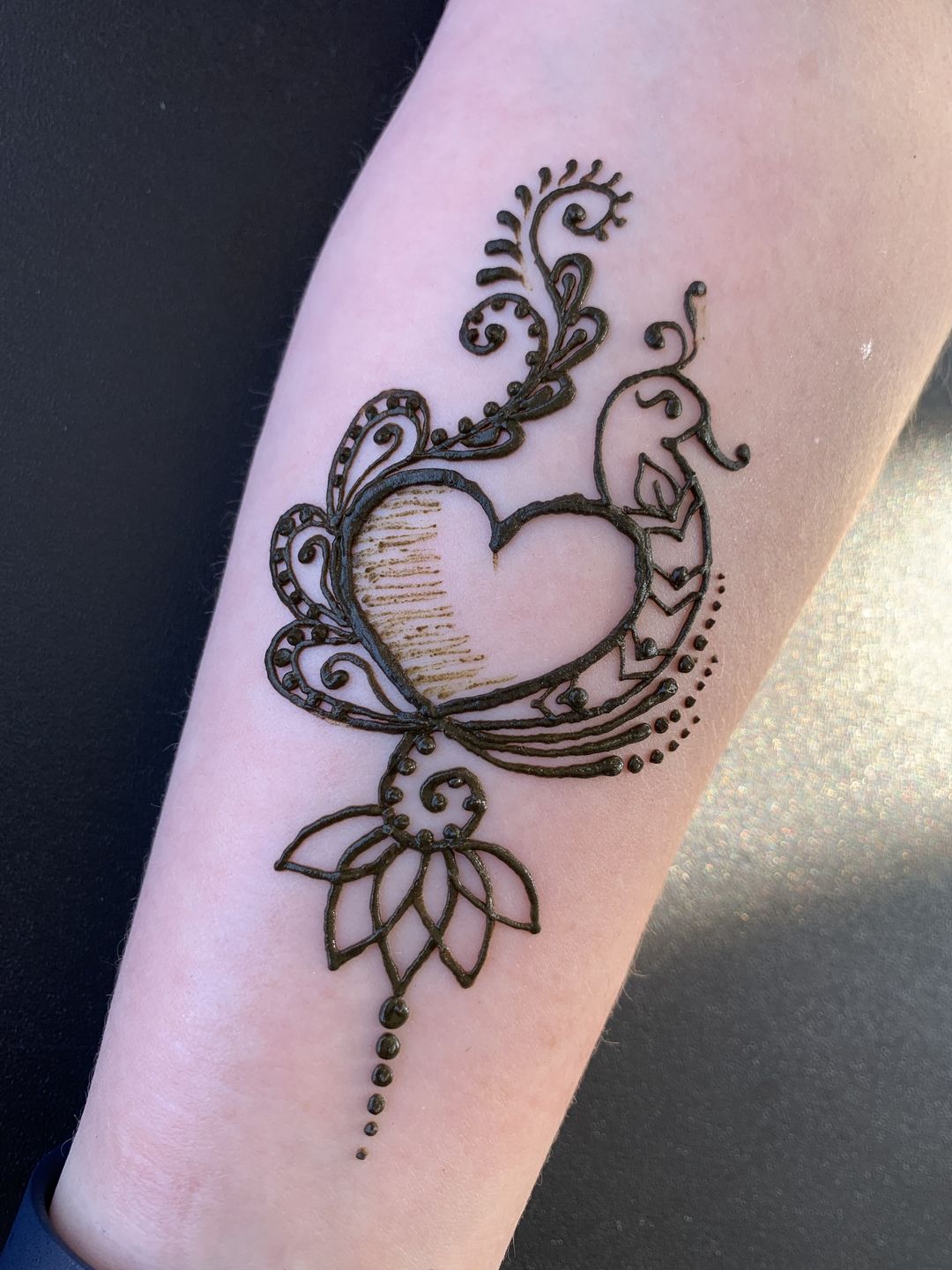 Customer photo review of ***Lyophilized Henna - NEW Hengua Henna /Jagua powder blend NEW!! 2022!