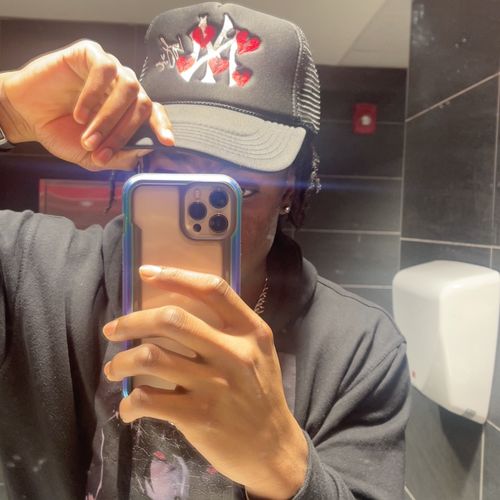 Customer photo review of LA Bunny Signature Trucker in Black