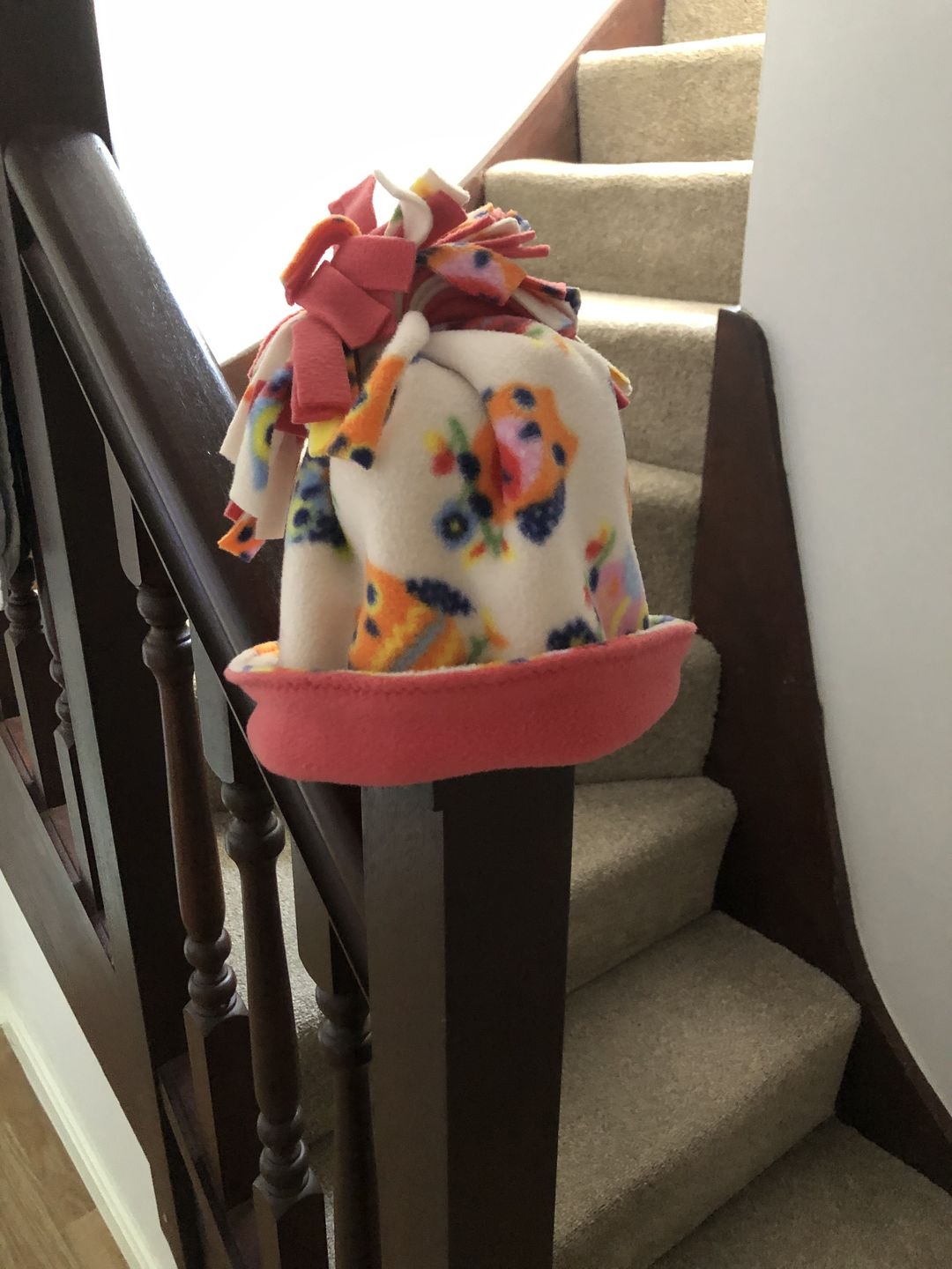 Customer photo review of Multicoloured Owls Anti Pill Polar Fleece Fabric