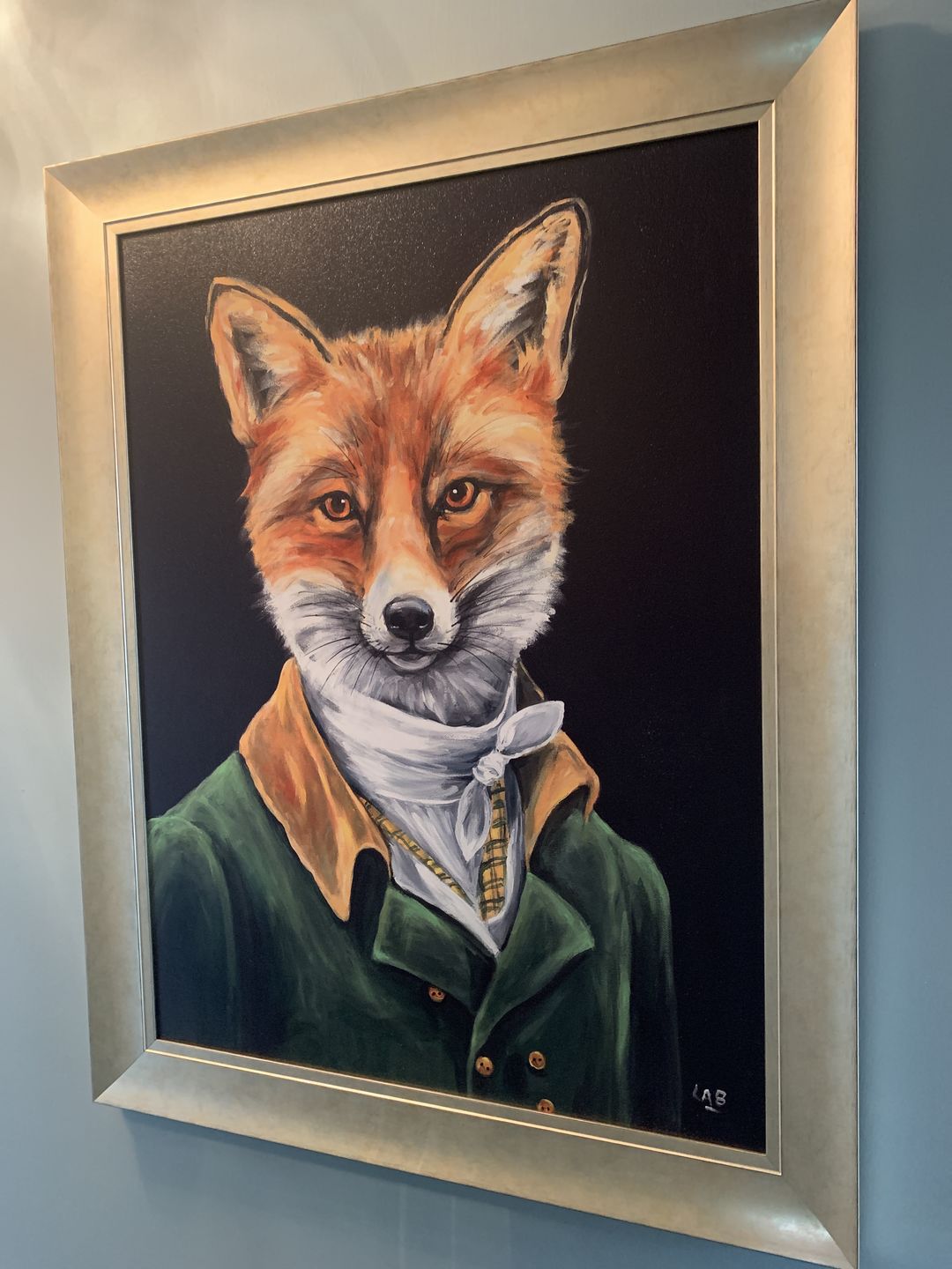 Customer photo review of Dapper Fox By Louise Brown