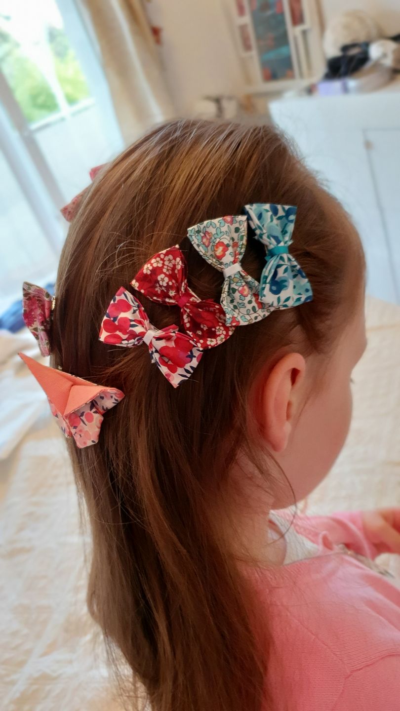 Customer photo review of Barrette Liberty of London Wiltshire rouge