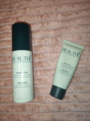 Customer photo review of Gel Nettoyant au Thé Vert