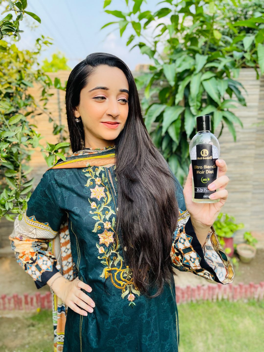 Customer photo review of Ultra Blends Hair Diet