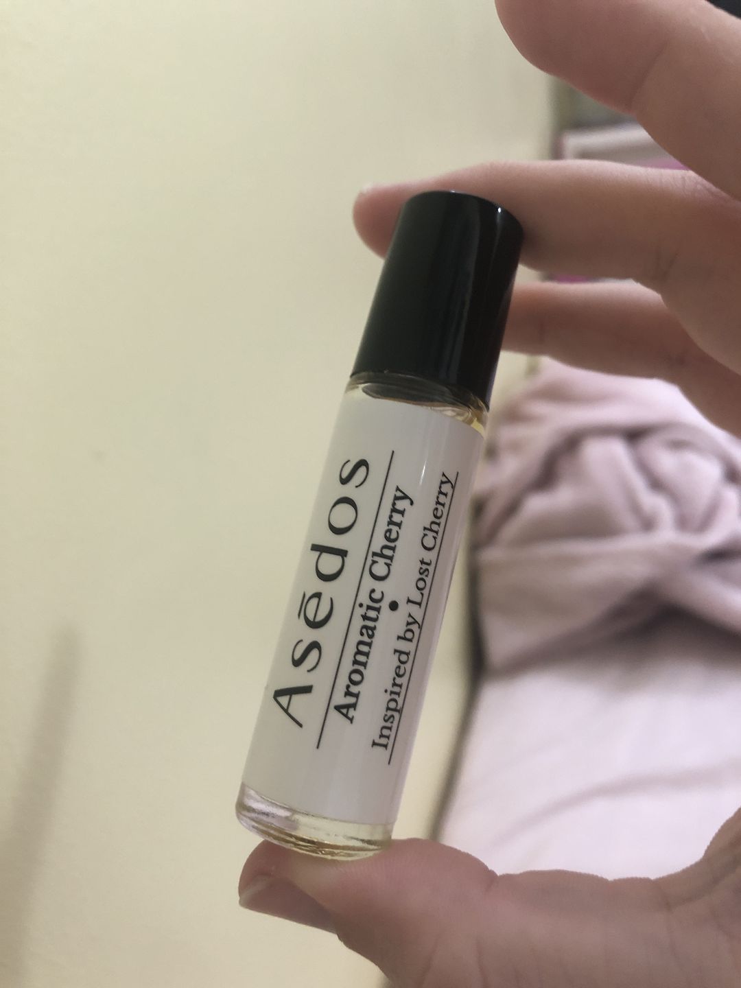 Customer photo review of AROMATIC CHERRY PERFUME OIL