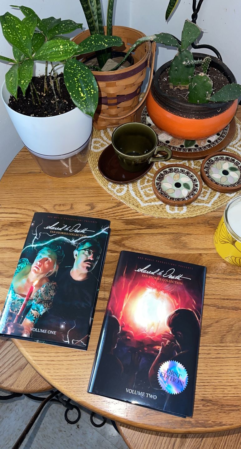 Customer photo review of Scared To Death Book Vol Two UNSIGNED