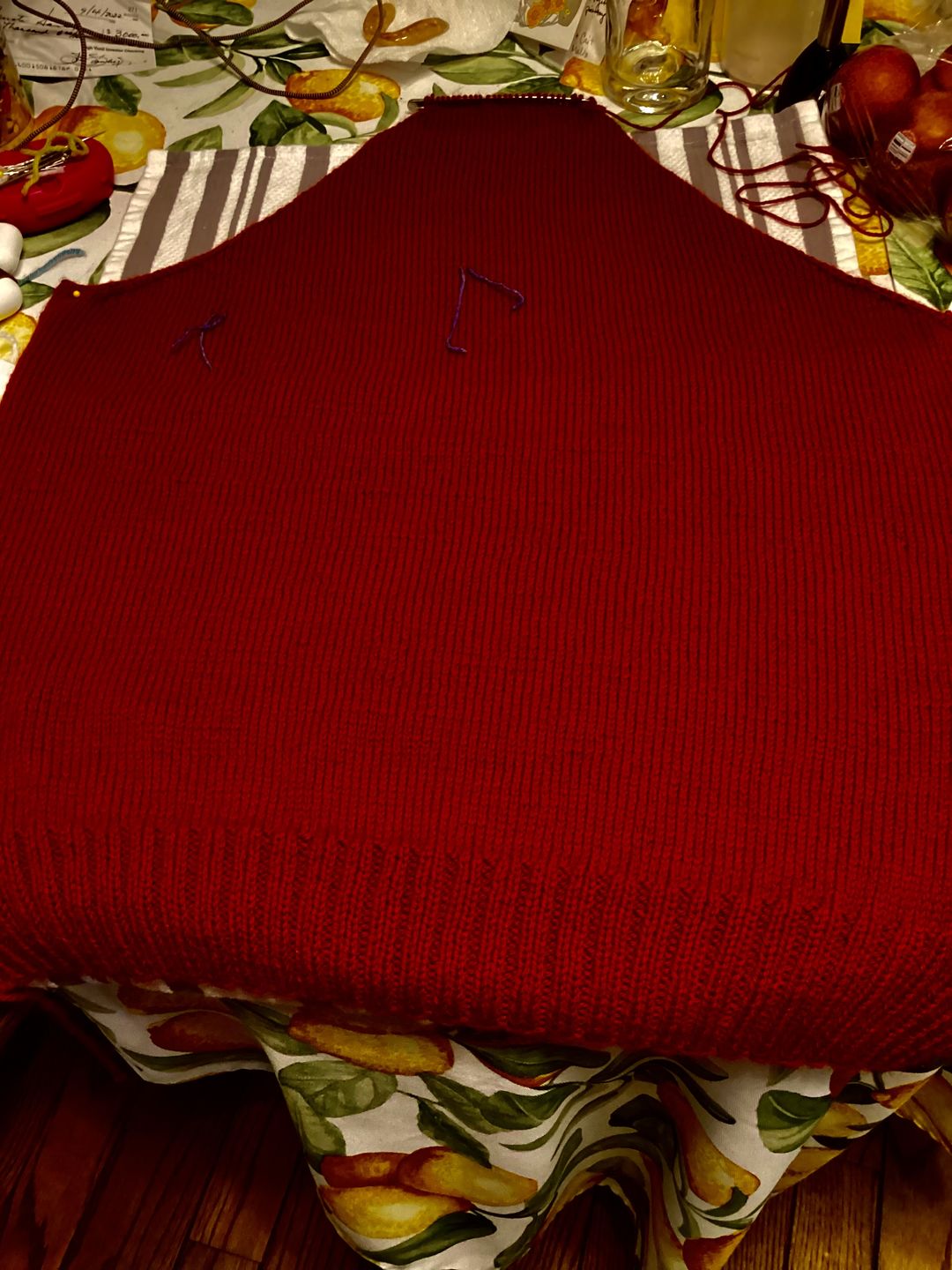 Customer photo review of Berroco Vintage DK Acrylic Wool Blend Knitting Yarn