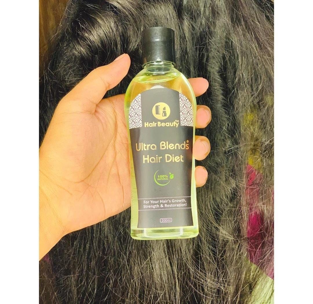 Customer photo review of Ultra Blends Hair Diet