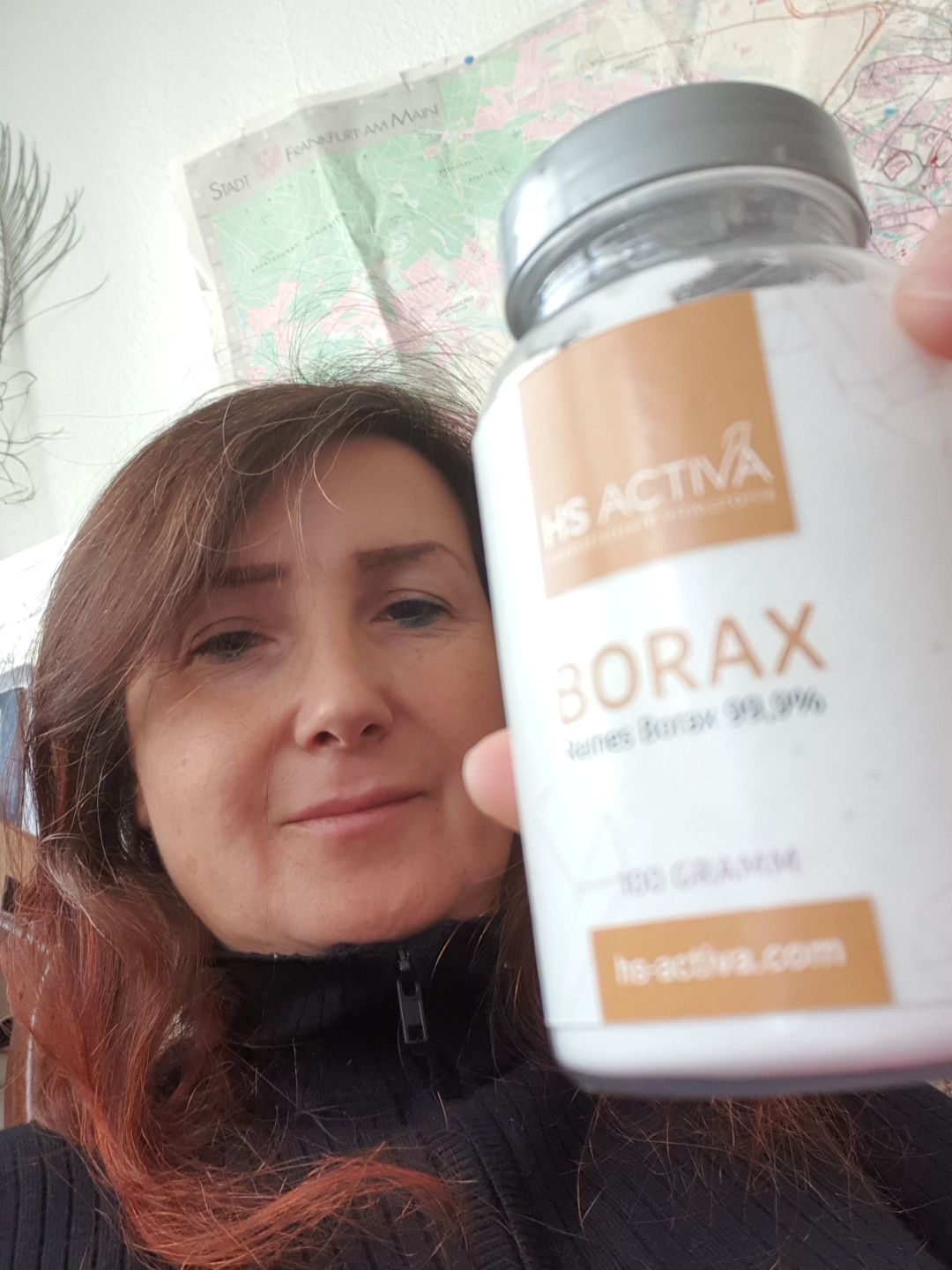Customer photo review of Borax I Pharmazeutische Reinheit 99,9% I 100 Gramm