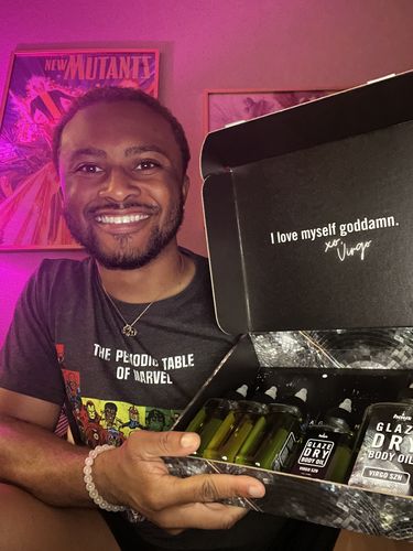 Customer photo review of GLAZE: VIRGO SZN MINI COLLECTION