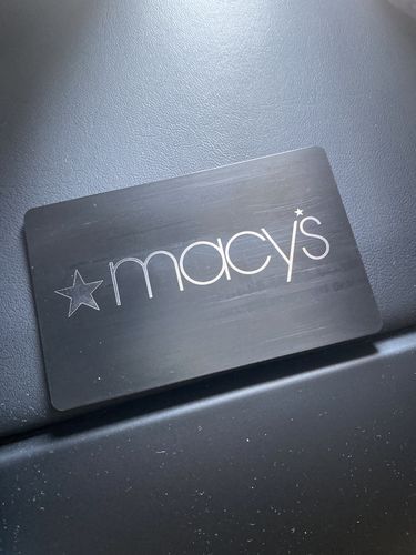 Customer photo review of Custom Metal Card | Black