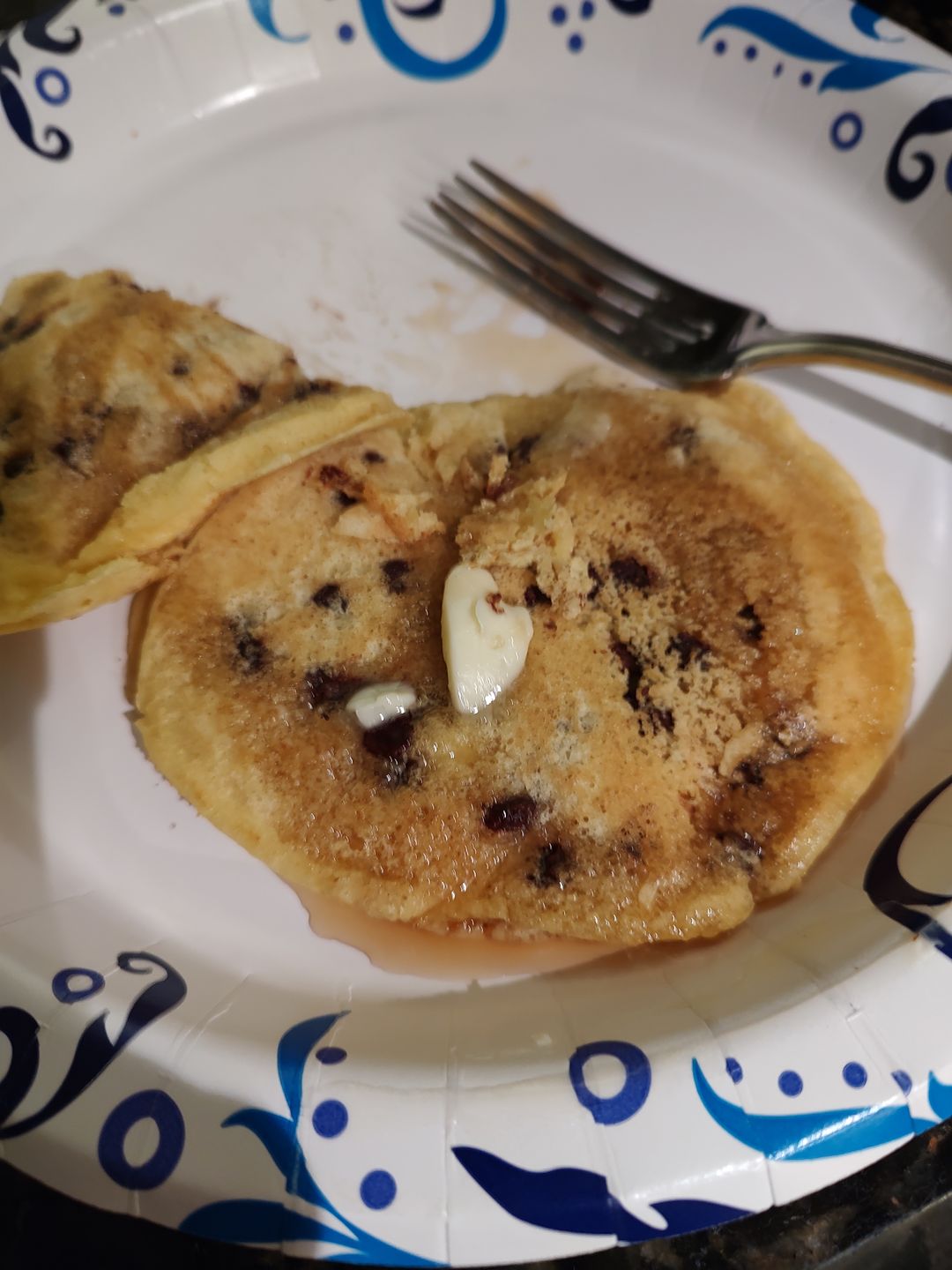 Customer photo review of Cousin T's Chocolate Chip Gourmet Pancake Mix 2 Pack