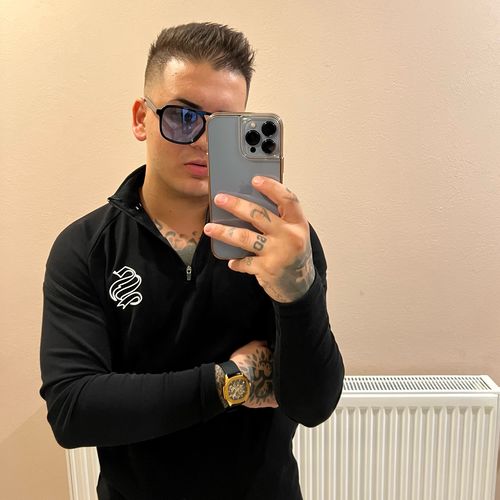 Customer photo review of Lucas (Black / Blue)