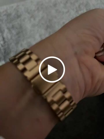 Customer video review of Kyoto Metal Strap (4 Colours)